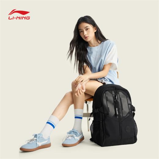 李宁反伍BADFIVE反光防泼水双肩包ABSW009 商品图4