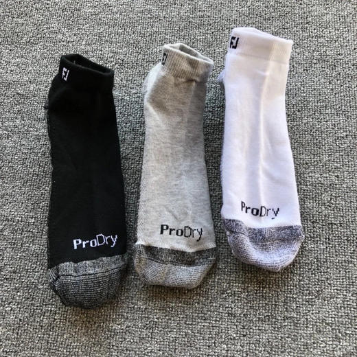 原单正品FJ prodry 男士高尔夫袜子 毛巾底 排汗毛巾底 吸汗 防臭
均码39-45，五双一组 商品图2