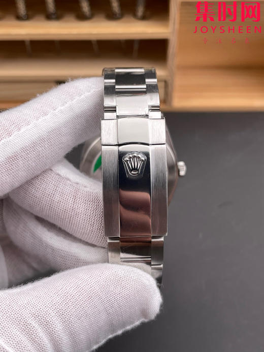 ARF劳力士日志型41mm 水泥灰 灰盘 丹东3235机 板带 三珠链 904L钢 男士腕表 商品图7