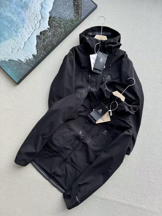 【cz1】情侣经典户外休闲无缝压胶工艺连帽软壳外套！！ 商品图1