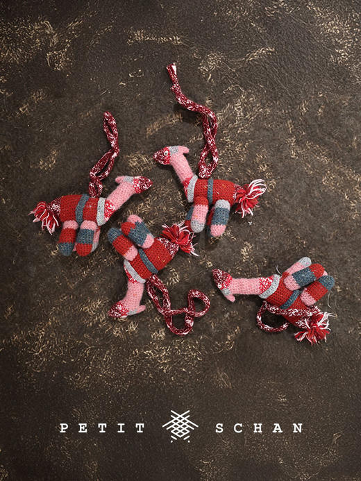 3000积分兑换 PETIT SCHAN小闪 神马 手工编织羊毛小马包挂 商品图4