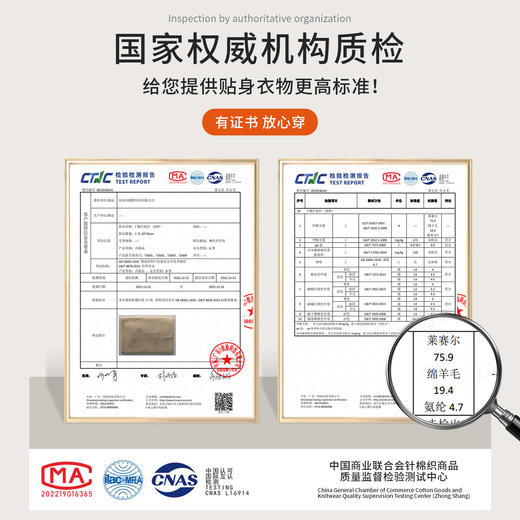 百媚生 莱赛尔天丝羊毛半高领羊毛长袖t恤女上衣T2602 商品图2