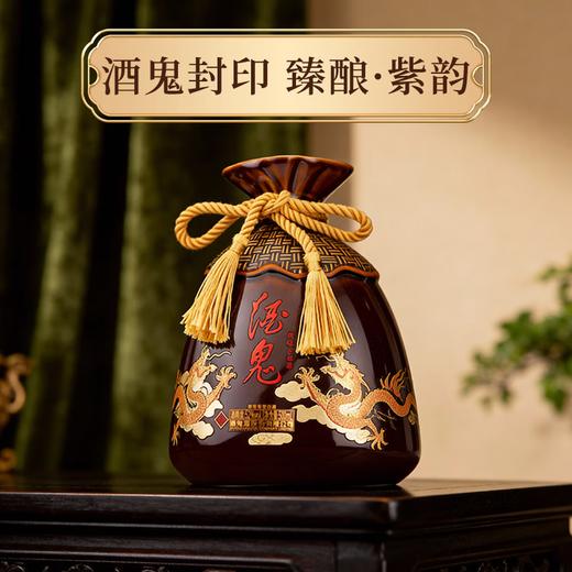 【直播热卖】酒鬼封印系列 臻酿版紫韵 馥郁香型白酒 52度 500ml*6坛整箱 商品图2