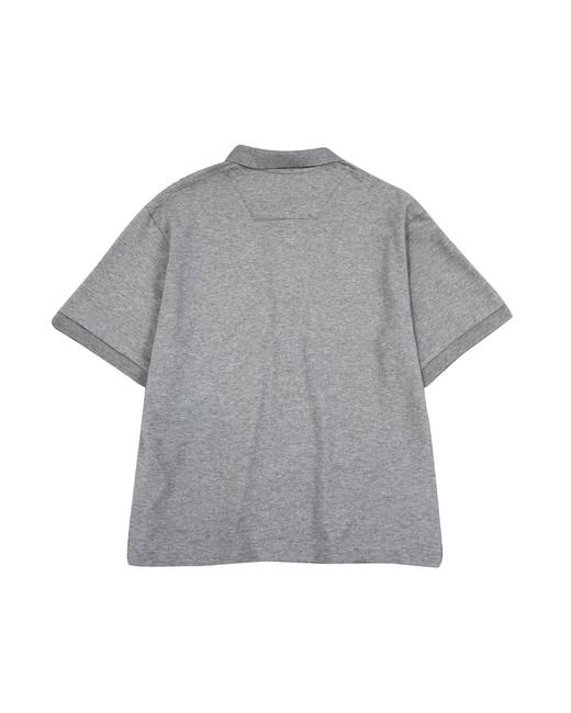 男款全棉刺绣短袖polo衫hu 商品图1