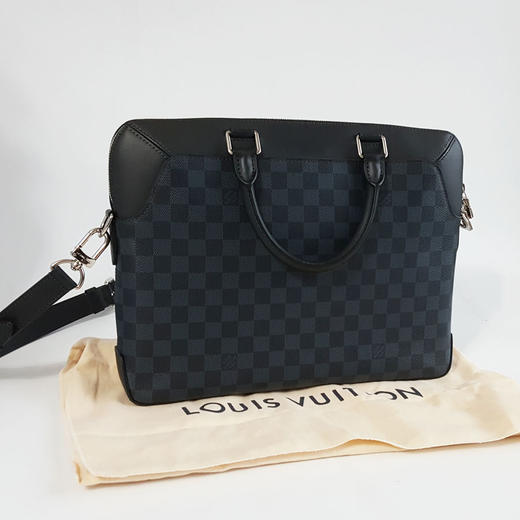 【98新闲置】LV路易威登N51199经典款棋盘格单肩手提公文包男士 170126NJT01 商品图1