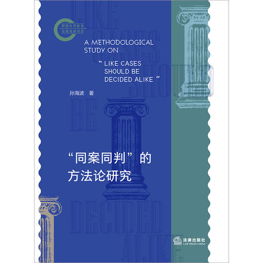 “同案同判”的方法论研究  孙海波著  法律出版社 商品图1