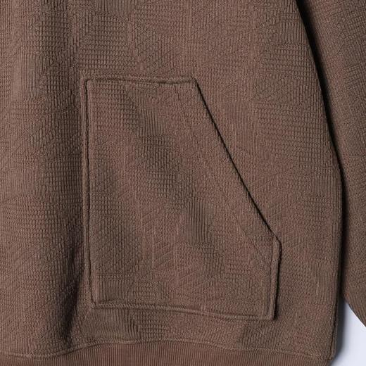 9552SDSA男士春夏新款痞帅男装韩版潮牌时尚肌理感半拉链立领卫衣百搭 商品图3