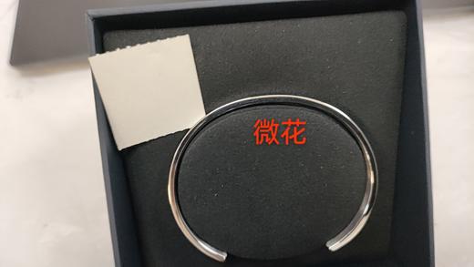 7350068244995 丹尼尔惠灵顿DANIEL WELLINGTON DW手镯|爆款经典男女同款素圈开口情侣手镯手环情人节礼物【银色-小号】 商品图7