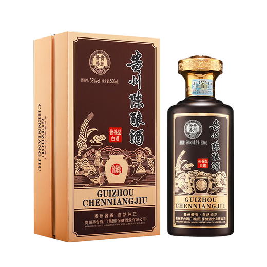一价到底【贵州陈酿酒柔和酱香53度】贵州陈酿绵柔细腻，礼盒藏香彰显心意！500ml*6瓶/箱 商品图5