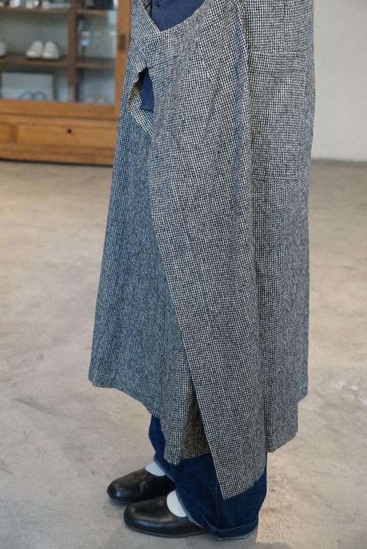 Charpentier de Vaisseau 千鸟格纹双面穿背带连衣裙 商品图7