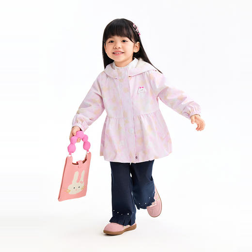 【实体店同款】女童连帽外套春季新款安奈儿童装XG615057 商品图5