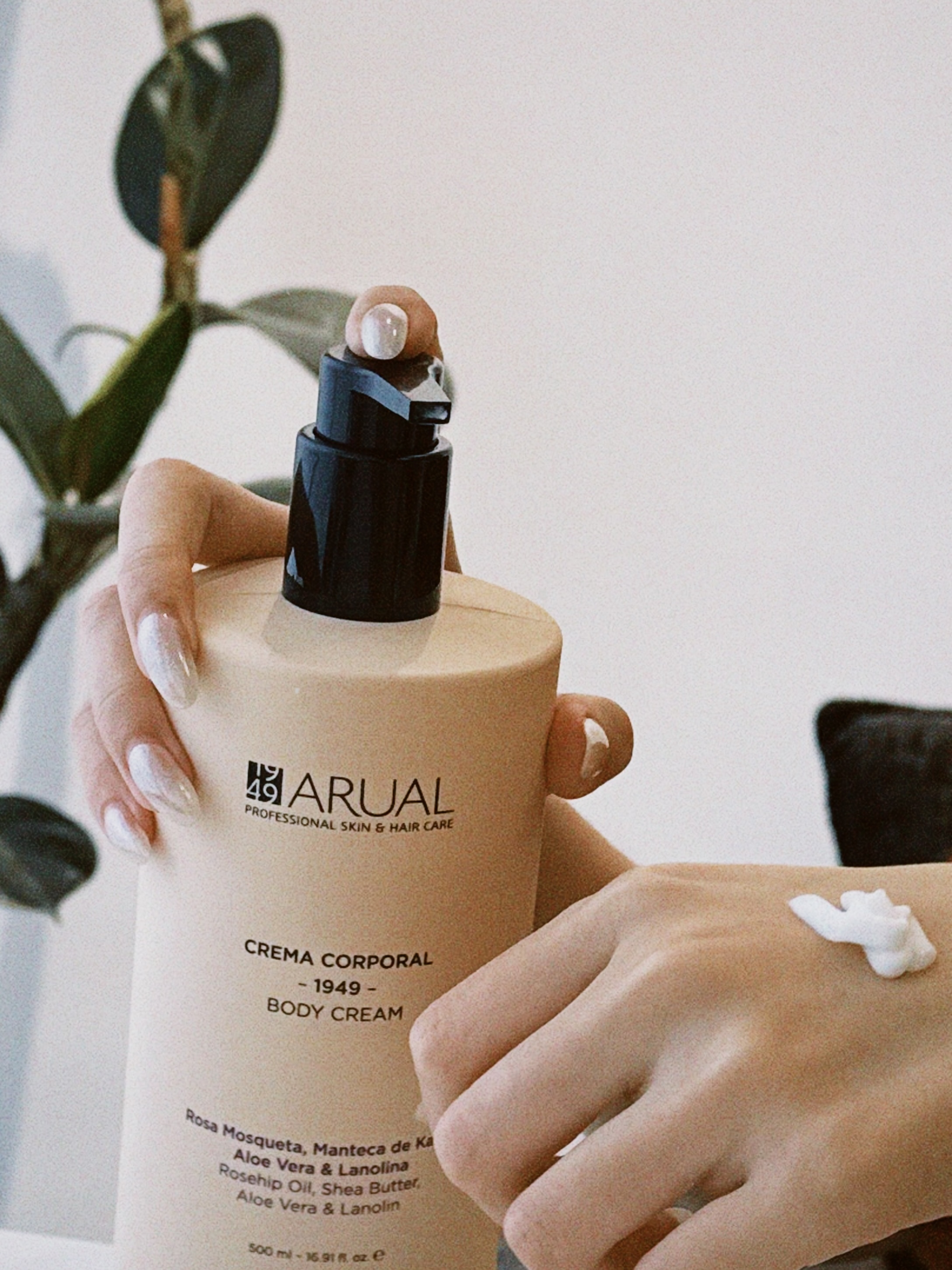 香香软软！西班牙ARUAL玫瑰果奶香身体乳滋养保湿大容量500ml