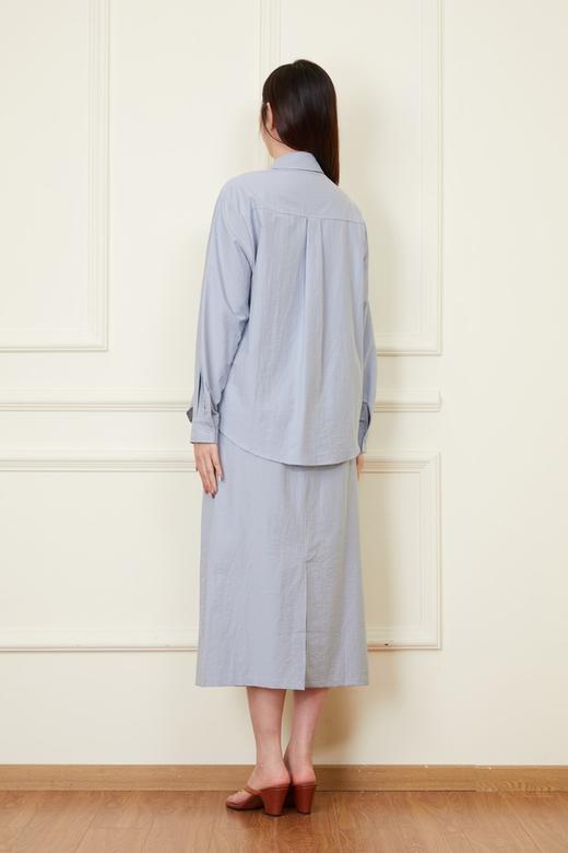 LNNNS 高级感工装风气质衬衫半裙三件套装 22116 商品图8