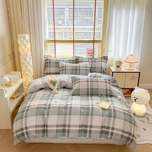 全棉印花四件套【悠梦嘉居YJ-15512全棉印花四件套 100%棉柔软透气，舒适耐用1.5/1.8床通用，倾心花絮 /草长莺飞/街角咖啡】 商品图3