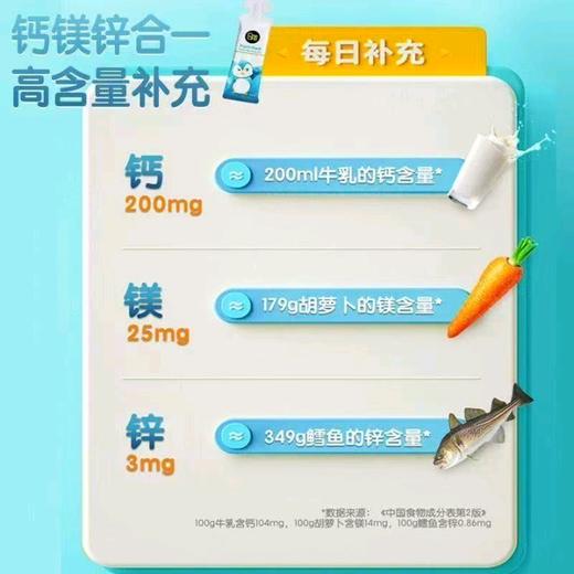 OneOne噢尼噢尼强化钙镁锌营养液柠檬酸钙宝宝儿童青少年液体钙 280ml 商品图2