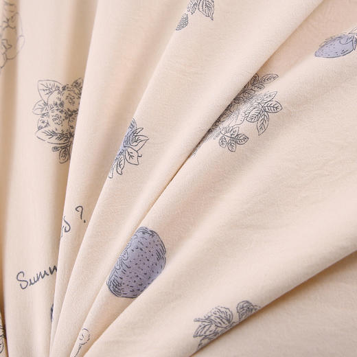 花漾年华抗菌四件套【悠梦嘉居花漾年华抗菌四件套，活性印花套件双人四件套200*230 1.5/1.8床通用时尚活性抗菌】 商品图5