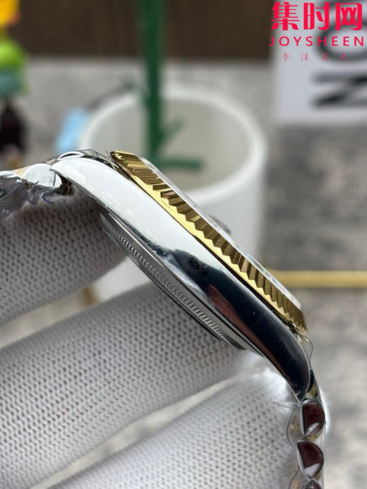 ARF劳力士日志型41mm 间金黑盘钻面 丹东3235机 五珠链 904L钢 男士腕表 商品图1