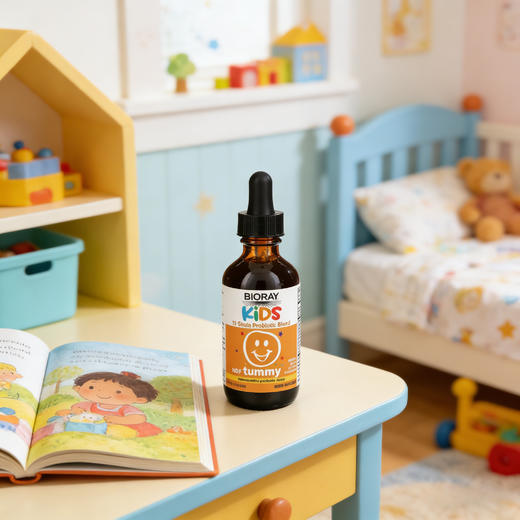 Bioray NDF Tummy儿童消化道结肠益生菌液草本滴剂 60ML 商品图5