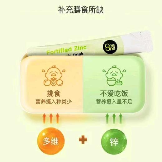 噢尼噢尼强化锌多种维生素复合饮品300ml/罐氨基酸螯合锌补铁VC营养饮品 商品图4