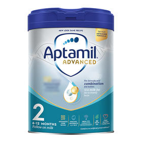 [极速送达]英国 爱他美（Aptamil）白金版婴幼儿配方奶粉 2段 800g