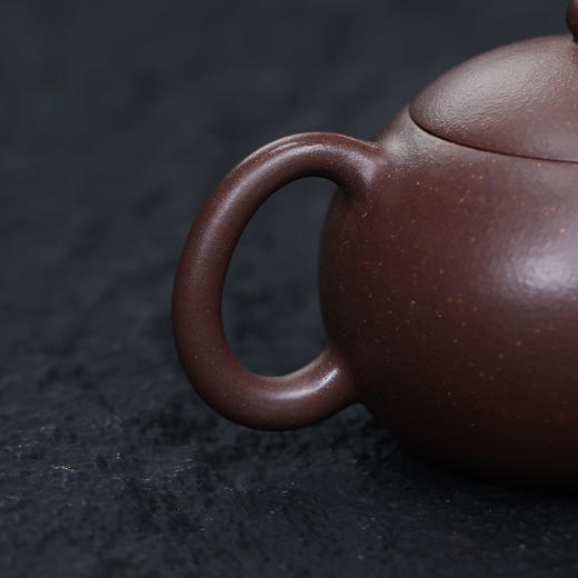 【青山特惠】宜兴原矿紫泥 全手工西施 紫砂壶 220cc 沈小军 商品图4
