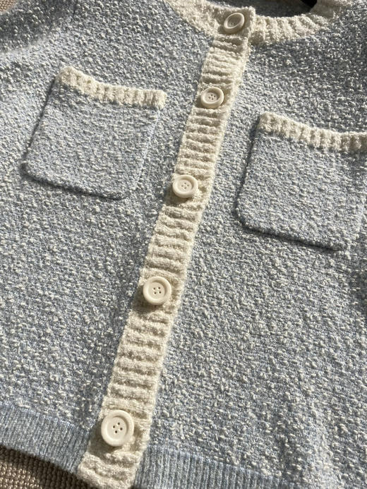 初十上新 纯圆正 Eds 香风套装 开衫+半身裙 美到忘乎所以 商品图6