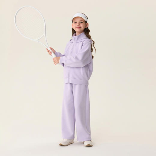 马克珍妮lulu运动风女童空气层连帽外套2026年春装新款560213 商品图2