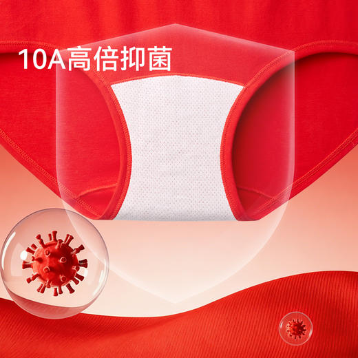 MILOFISH米乐鱼新年款2026 女士开门红组合4件套好运红 好运常在平安健康 商品图2