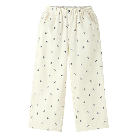 【实体店同款】女童全腰梭织裤春季新款安奈儿童装AG616130 商品图5