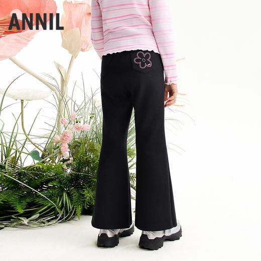 【实体店同款】女童全腰针织裤春季新款安奈儿童装AG616117 商品图2