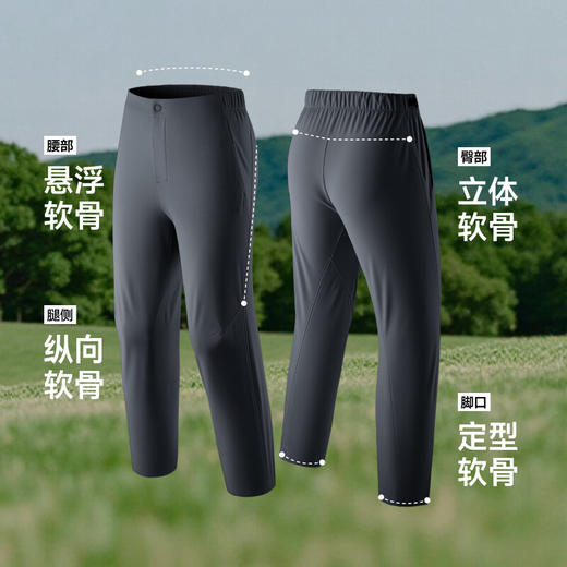 【春上新】【新品】6楼-蕉下男士立体高弹阔腿裤EL003吊牌价399 商品图2