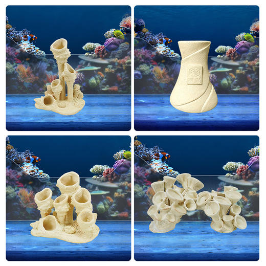 幽影千手佛海葵窝造景摆件鱼缸造景海缸造景 商品图0