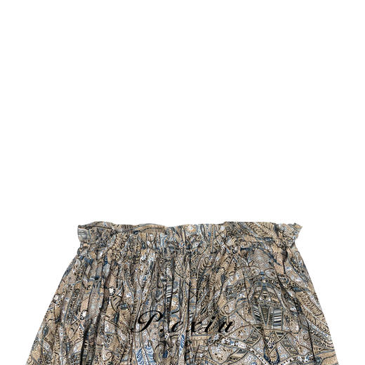 04-1潘依绣丁丁宠粉夏季新款民族风印花气质显瘦百搭半身裙 WH23073 商品图2