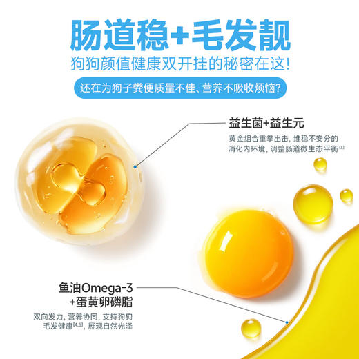 雷米高澳丽得双鲜犬粮专用狗狗鲜肉鱼鸭肉营养美毛成犬幼犬全狗粮 商品图3