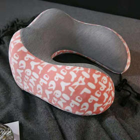 多功能U型枕【悠梦嘉居多功能U型枕，乳胶枕慢回弹记忆棉面料采用天鹅绒和针织棉组合，健康护颈多功能午休，车载，沙发，办公休闲，三色可选】