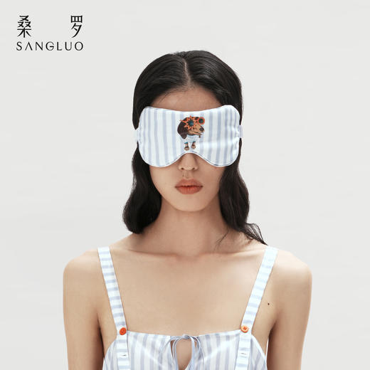 查理小狗』桑罗眼罩桑蚕丝亲肤舒适遮光单支装男女适用 商品图3