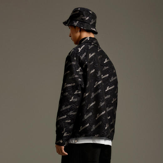 GXG男装 满身提花夹克外套 休闲好搭潮流上衣春季热卖夹克 GEX12112533 商品图2