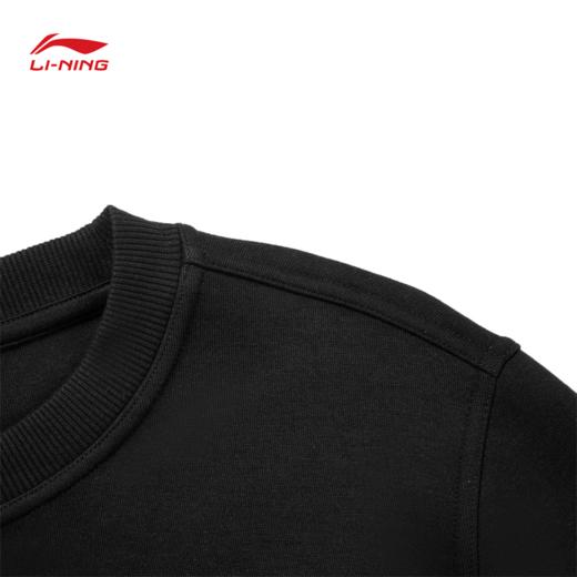 李宁日进斗金系列男女同款易去污套头卫衣AWDW281 商品图5