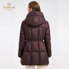 【鹅绒】乔万尼新款鹅绒服女款冬季保暖短款泡芙羽绒服EZ4T195 商品缩略图4