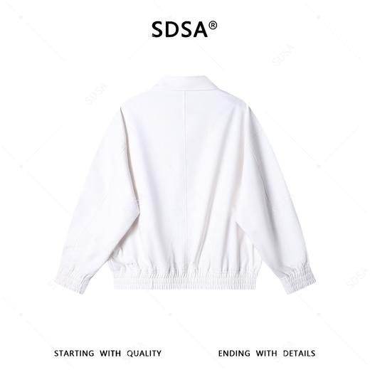 RY5017SDSA男士春夏新款痞帅男装潮牌时尚多拉链翻领夹克外套纯色百搭 商品图5