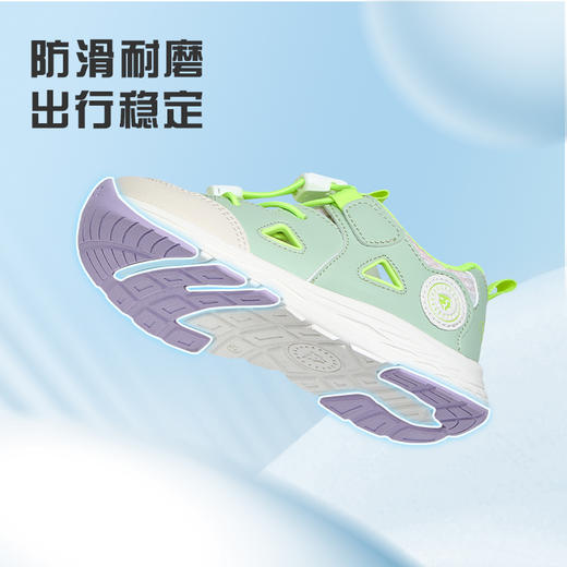 泰兰尼斯春款小童段超大网孔透气运动鞋T01X5A7208 商品图5