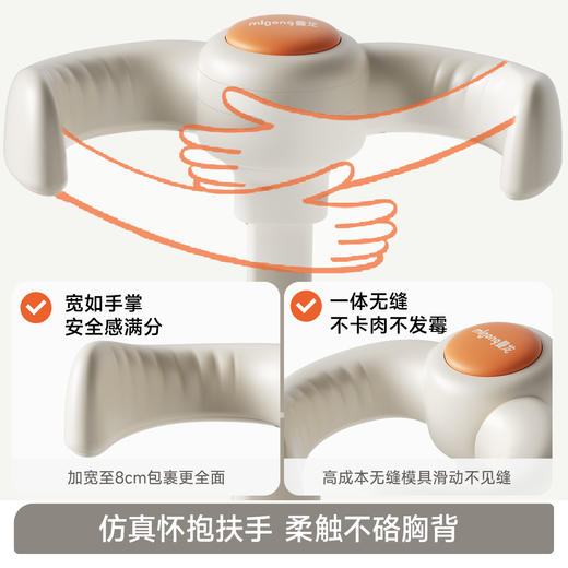 【春日趣玩FUN】曼龙mloong宝宝站立式洗澡神器婴儿沐浴洗头洗澡壁挂式洗澡架 商品图3