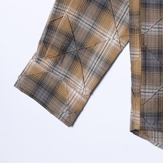 SDSA男士春夏新款痞帅男装港风工艺款菱形格衬衫款外套百搭时尚 商品图3