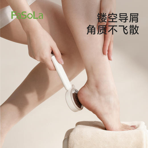 FaSoLa磨脚神器家用足部去死皮脚底老茧脚后跟脚缝脚丫清洗搓脚刷 商品图4