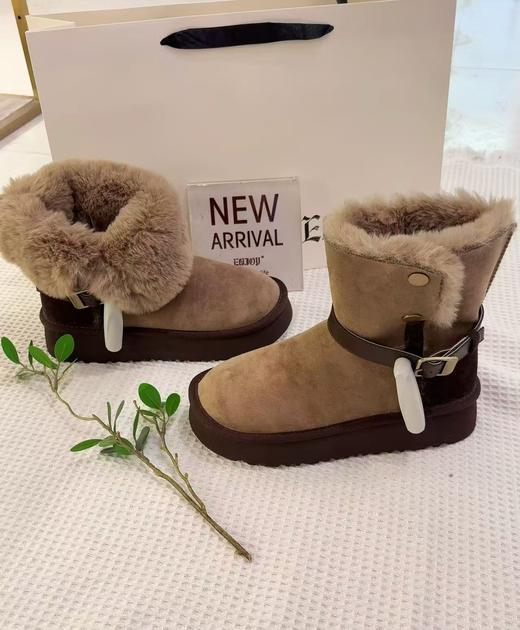 【门店同款】ENJOY冬季拼色短雪地 167947571 商品图0