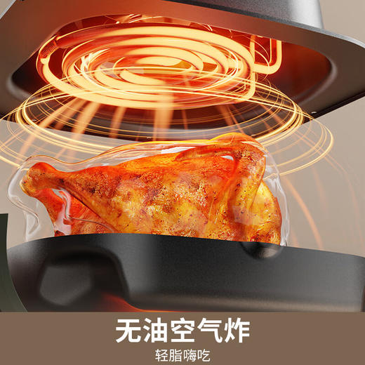 九阳 空气炸锅 KL32-VF167-B 复古绿 (4L) 商品图3