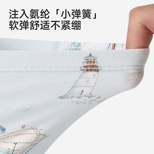 【商场同款】英氏儿童内裤男童平角内裤四季款5A抗菌四角裤新款 商品图3