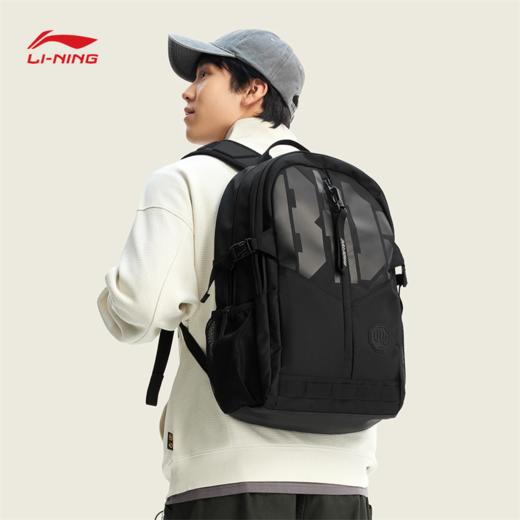 李宁反伍BADFIVE反光防泼水双肩包ABSW009 商品图3
