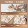 【春日趣玩FUN】曼龙mloong宝宝婴儿床可移动可拼接多功能护理台儿童床新生儿专用 商品缩略图1