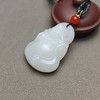 精品！新疆和田玉且末料羊脂玉饱满弥勒佛 126-3 商品缩略图2